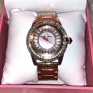 Betsey Johnson Gold Ladies Watch